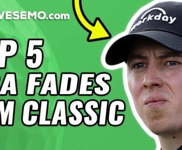 2020 RSM CLASSIC TOP 5 DFS FADES | Daily Fantasy Golf