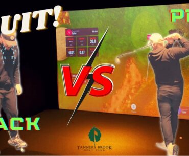 HACK vs. PRO | TrackMan Simulator Match | EPIC