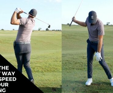 FIND THE EASIEST WAY TO ADD SPEED TO YOUR SWING