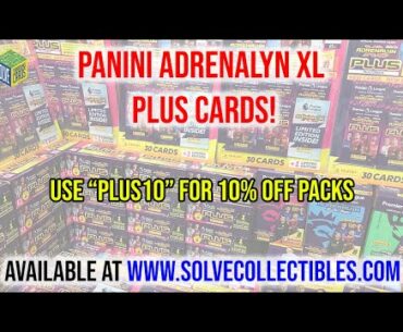 PANINI ADRENALYN XL PLUS CARDS IN STOCK NOW! Short Promotional Video!