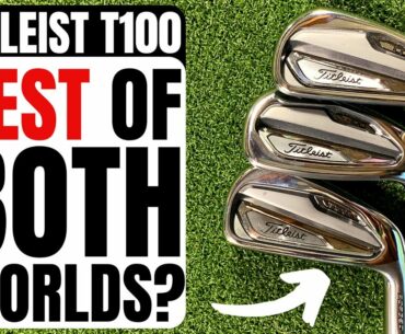 TITLEIST T100 IRONS - A FORGIVING PLAYERS IRON?