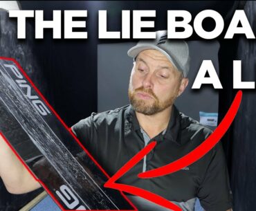 DOES THE LIE BOARD LIE IN CUSTOM FITTING GOLF CLUBS?