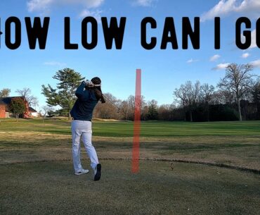 Playing The FORWARD TEES- How Low Can I Go? (Unbelievable Finish!!!)- Crofton Country Club- Back 9