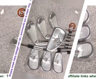 George Spirits 3D Iron Set George Spirits Golf Forged Irons Golf Clubs 4-9Pw(7PCS) Regular/NSPRO 95