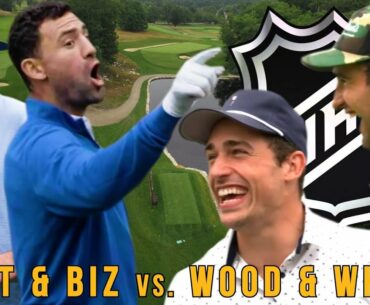 Ryan Whitney + Paul Bissonnette VS Miles Wood + Colin White - The Sandbagger Invitational