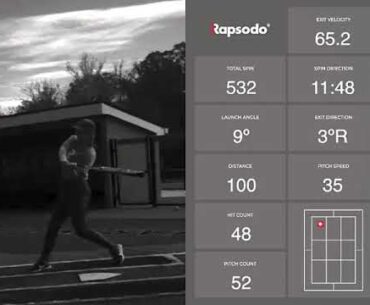 Rapsodo INSIGHT: Example of a well-batted ball (Live/BP)