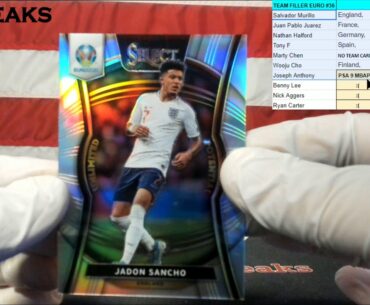 2020 Panini Select UEFA Euro Soccer 4 Box Mixer 2 Hobby Boxes + 2 Hybrid Boxes PYT #36