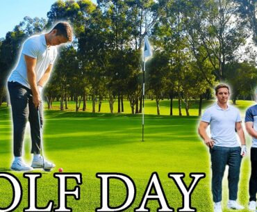 FIRST TIME PLAYING GOLF - WITH THE LADS