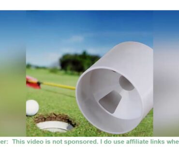 Golf Training Aids White Plastic Golf Hole Cup Putting Putter Golf Flag Stick Yard Garden Training