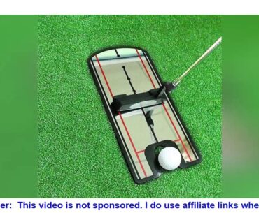 Golf practice supplies putter practice mirror alignment mirror reflection mirror action posture cor