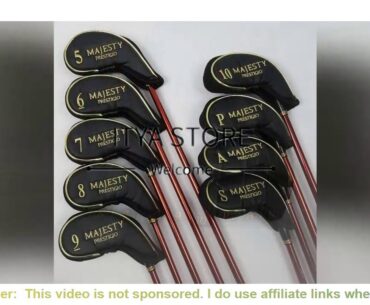 New Maruman Majesty Prestigio 9  golf irons set 5-10.PW.AW.SW set steel shaft graphite shaft or ste
