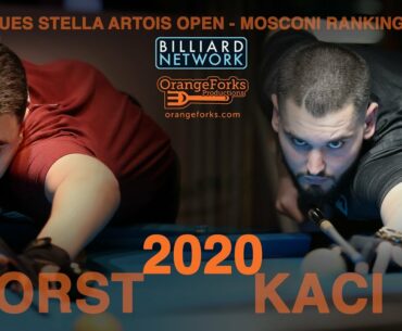 2020 -- Fedor GORST vs Eklent KACI -- Mezz Cues Stella Artois OPEN -- Mosconi Ranking Event - 9 Ball