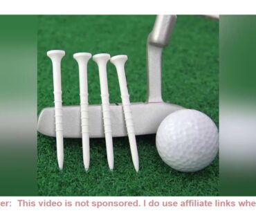 10Pcs/Lot Plastic 83mm Golf Tee Holder Scale Tees Replacement Driving Range Hitting Trainer Club Ac