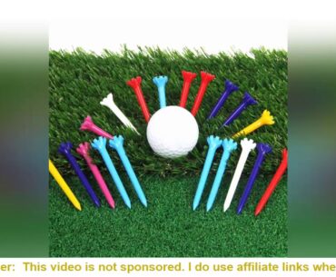 50Pcs/Set PE Plastic Golf Tee Tees Holder Replacement Driving Range Hitting Trainer Club Accessorie