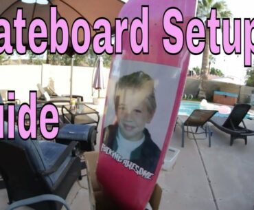 How to Setup and Grip A Skateboard For Beginners (FA Board Setup)