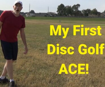 170 foot Safari Ace at B Schmitz Park with my Sidearm - Disc Golf
