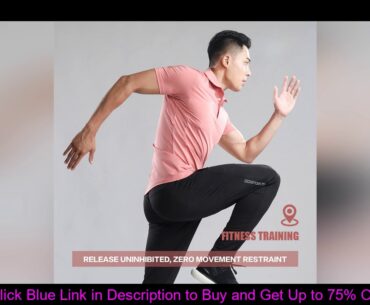 Golf clothing fashion T-shirt men running quick-drying breathable running T-shirt fitness sports gy