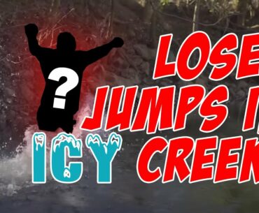 Impact Only Disc Golf Round | Loser jumps in creek!