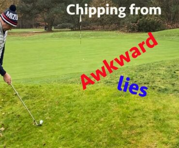 Chipping off awkward slopes made easy