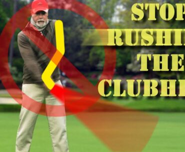 Are You RUSHING The Clubhead to the Golf Ball?