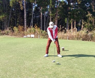 My Swing Portrait 20201113 at Kamo Golf Club in Chiba Japan