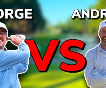 George VS Andrew Jensen. Pro VS Pro. Best Golf Yet?? (9 Hole Match Play) | Bryan Bros Golf