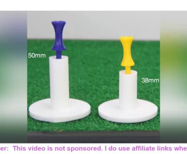 10Pcs Durable Rubber Golf Tee Holder Golf Tees Plastic Mat Golf Ball Holder Beginner Trainer Equipm
