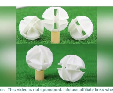 50Pcs=10Set Golf Training Balls 4.2cm/1.7inch  PE Plastic Stripes Golf Balls for Driving Range, Swi