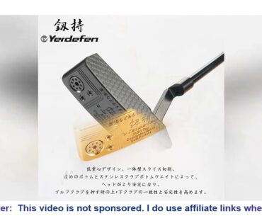 Brand authorization Golf Clubs yerdefen Golf Putter 33/34/35 Inch Steel Shaft With Head Cover.Free