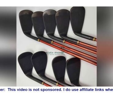 Golf clubs Maruman irons Maruman golf irons set 5-10.PW.AW.SW set, R/S elastic shaft with head cove