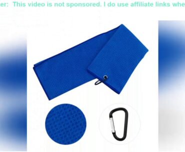 Golf Club Brush and Towel Kit Golf Groove Cleaning Tool Golf Ball Cleaner Set