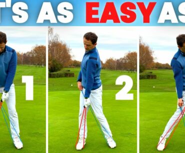 This SIMPLE GOLF TIP makes the GOLF SWING easier to learn