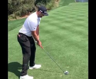 Raw Footage Jon Rahm 3 Wood Tee Shot