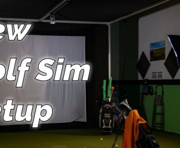 The New Golf Simulator Setup