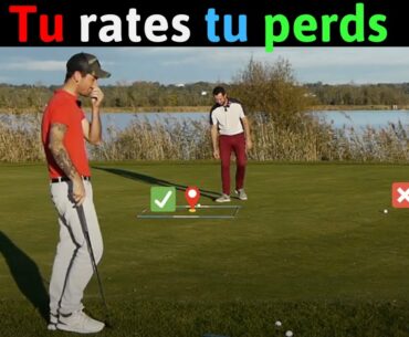 Chipping :Tu rates tu perds ta balle de golf !