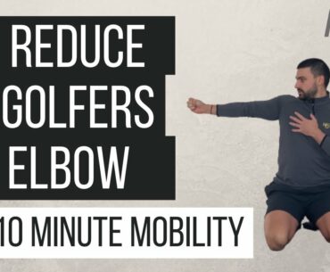 Fix Golfers Elbow [10 minute Mobility For Golfers] Macro Golf