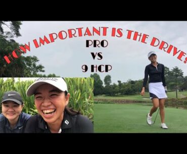 The Difference Between a Pro and a 9 Handicapper- How Important Is The Drive?