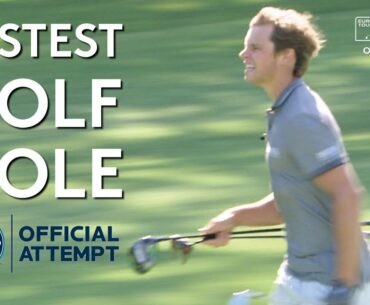 The Fastest Hole Of Golf (Individual) | Guinness World Records 2019
