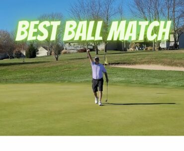 Impressive 2v2 Best Ball Golf Match! 6 Hole Match