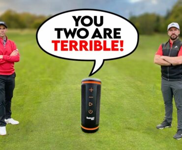 EPIC WINGMAN GOLF BATTLE! Peter Finch vs Dan Hendriksen | 9 Hole Course Vlog