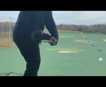 Golf swing progression. 3 wood. Late 2020