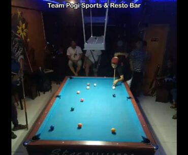 Toto Allan Vs. Rj Bata (8/10) | Race To 18 - 10 Ball.