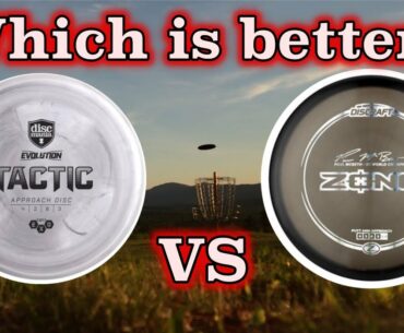 Discraft Zone vs Discmania  Tactic Challenge!