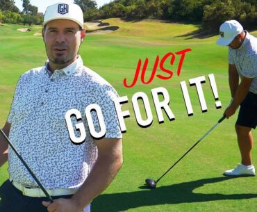 MARKO HITS DRIVER OFF THE DECK! / GRAND DEL MAR BACK 9