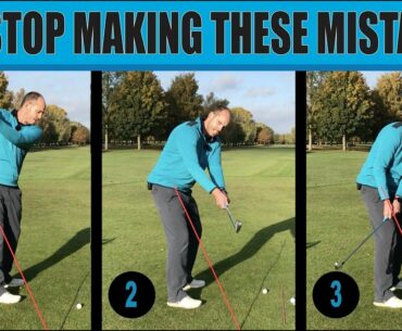 BIGGEST BACKSWING MISTAKES - SIMPLE FIXES