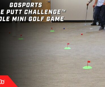 GoSports Pure Putt Challenge Mini Golf Game