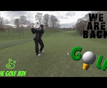 Golf after lockdown - mini course vlog - Powerscourt east golf course