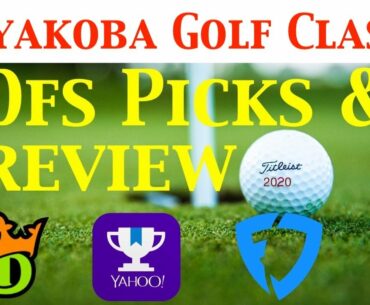 Mayakoba Golf Classic PGA DFS DraftKings Fantasy Picks & Preview 2020 - Putting Green