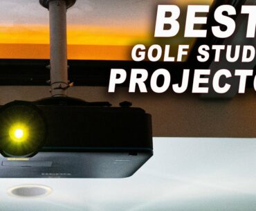 The Best Golf Studio Projector - BenQ 4K Projector