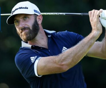 Dustin Johnson’s swing in slow motion (every angle)